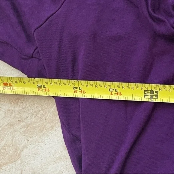 Willie Smith Purple cowl neck blouse - Picture 9 of 9